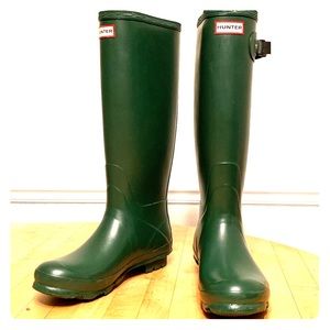 NWOT Hunter Norris Neoprene Lined Boot Semi-Matte